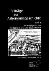 Beiträge zur Astronomiegeschichte. Band 4
