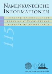 Namenkundliche Informationen 115